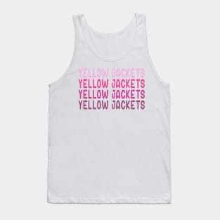 Yellow Jackets In Lights Tank Top